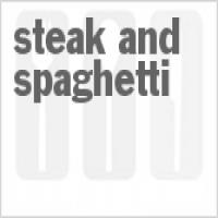 Steak And Spaghetti_image