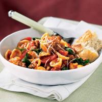 Orecchiette with Spinach, Sausage & Tomatoes_image