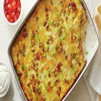 Overnight Hearty Biscuit Breakfast Casserole_image