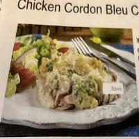 Chicken cordon blue casserole_image