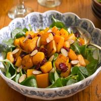 Winter Squash and Honey-Almond Cranberry Salad_image