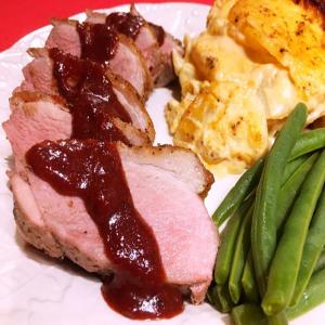 DUCK BREAST With BLOOD ORANGE SAUCE_image