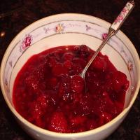 Cranberry and Raspberry Relish image