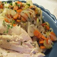 Herb Roasted Chicken With Vegetables and Wine (Crock Pot) image
