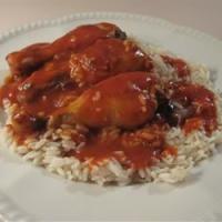 Dutch East Chicken Wings and Rice image