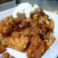 Simple Mexican Rice and Bean Bake image
