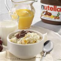 NUTELLA® Breakfast Rice Pudding_image