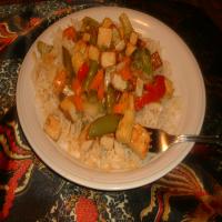 Sweet and Sour Vegetables With Tofu_image
