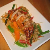 Spicy Chicken Breast/Roast With Stir Fried Vegetables_image