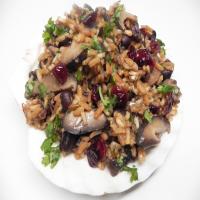 Brown and Wild Rice Medley with Black Beans image