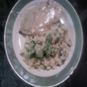 Smothered Pork Chops With Dirty Rice image