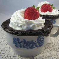 Healthy Chocolate Mug Cake_image