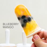 Blueberry Mango Popsicles Recipe by Tasty_image