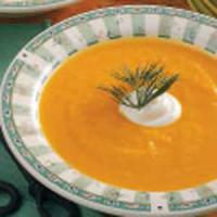 Creamy Carrot Parsnip Soup image