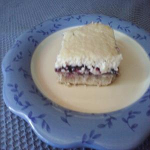 Blueberry Cheesecake Bars (Shortbread Crust) image