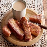 Churros French Toast with White Chocolate-Orange Ganache_image