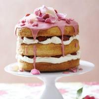 English rose cake image