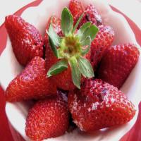 Balsamic Strawberries (Not Heated) image