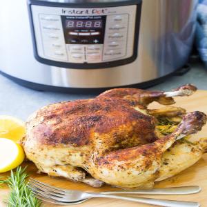 How to Cook a Whole Chicken in an Instant Pot - Fresh or Frozen - Kristine's Kitchen_image