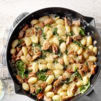 Gnocchi with Spinach and Chicken Sausage image