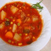 Crock Pot Vegetable Beef Soup_image