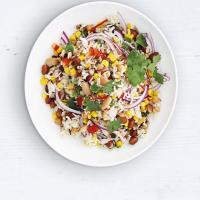 Mixed bean & wild rice salad image