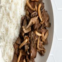 Easy Stir-Fried Beef With Mushrooms and Butter Recipe_image