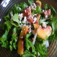 Peach/Green Salad image