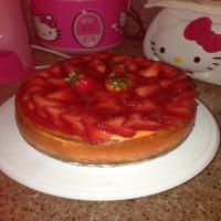 Jelled Strawberry Topping for Cheesecake_image