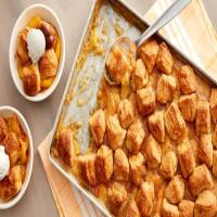 Peach-Salted Caramel Sheet-Pan Dessert image