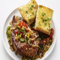 Onion-and-Pepper Pork Chops_image