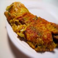 Cilantro, Red Onion and Jalapeno Omelet_image