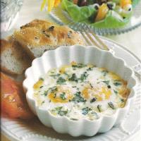 Baked Herbed Eggs_image