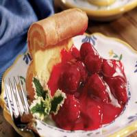 Strawberry Dutch Baby Pancake image