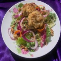 Herbed Warm Goat Cheese Salad_image