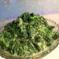 Parmesan Creamed Spinach image