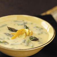 Asparagus Cheese Soup image