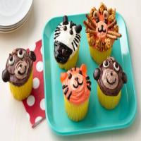 Jungle Animal Cupcakes image