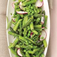 Asparagus, Peas, and Radishes with Fresh Tarragon_image
