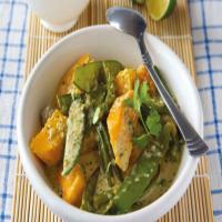 Vegetable Thai green curry recipe_image