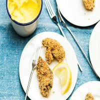 Oysters with Parmesan-Polenta Crust image