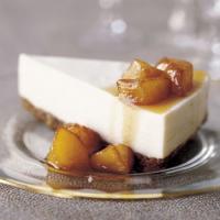Mascarpone Cheesecake with Quince Compote_image