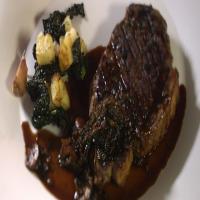 Steak bordelaise with cavolo nero_image