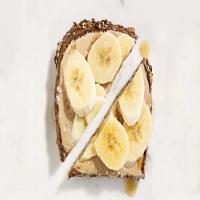 Tahini, Banana, and Maple-Syrup Toast image