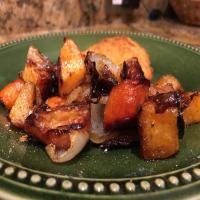 Maple-Balsamic Roasted Root Vegetables image