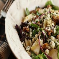 Pear, Walnut and Bleu Cheese Salad with Maple Dijon Dressing from Nordstrom's Cafe Recipe - (4.8/5)_image