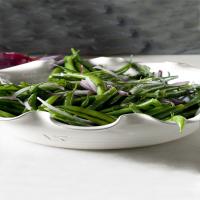 Green Bean Salad with Red Onions_image