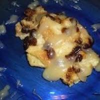 Raisin Bread Pudding& Vanilla Sauce-- Slow Cooker_image
