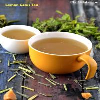 lemon grass tea recipe | fresh lemongrass tea | lemongrass and mint tea_image