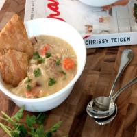 Chrissy Teigen's Chicken Pot Pie Soup Recipe - (3.5/5)_image